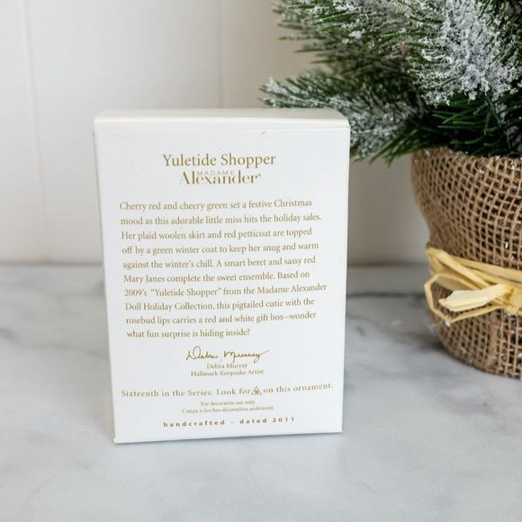 ✔️ Add-on $5 ✔️ Hallmark 2011 Yuletide Shopper Madame Alexander Series #16 - Picture 2 of 7